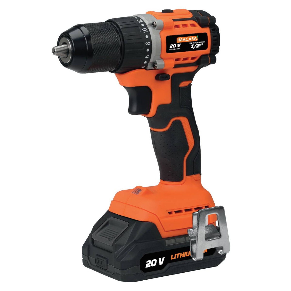 TALADRO INALÁMBRICO 1/2”, PROFESIONAL