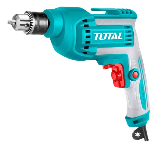 Taladro eléctrico 3/8" 550W función reversible 3300rpm Total
