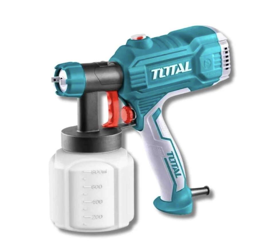 Pistola para pintar eléctrica con envase de 800 ml - 110-120V Total
