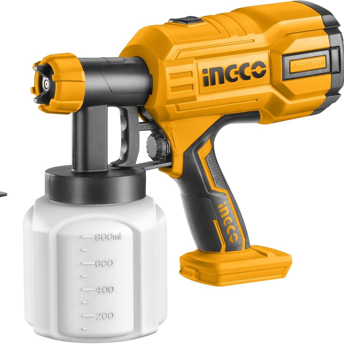 Pistola para Pintar Inalámbrica Flujo max 600ml/min INGCO
