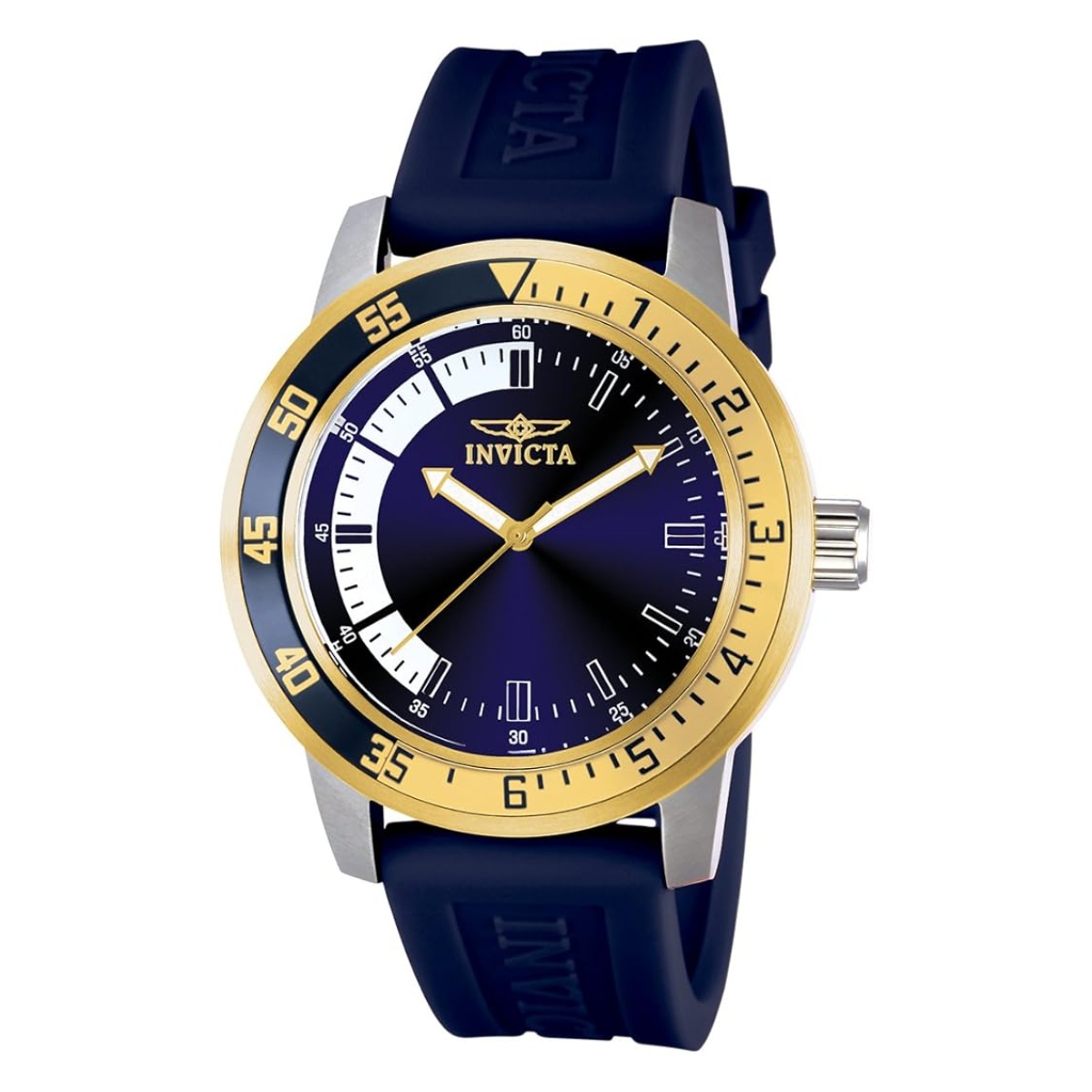 Reloj de cuarzo Invicta Specialty de silicona para hombre