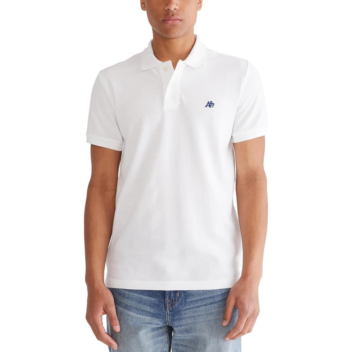 Polo de uniforme Aeropostale para hombre de manga corta