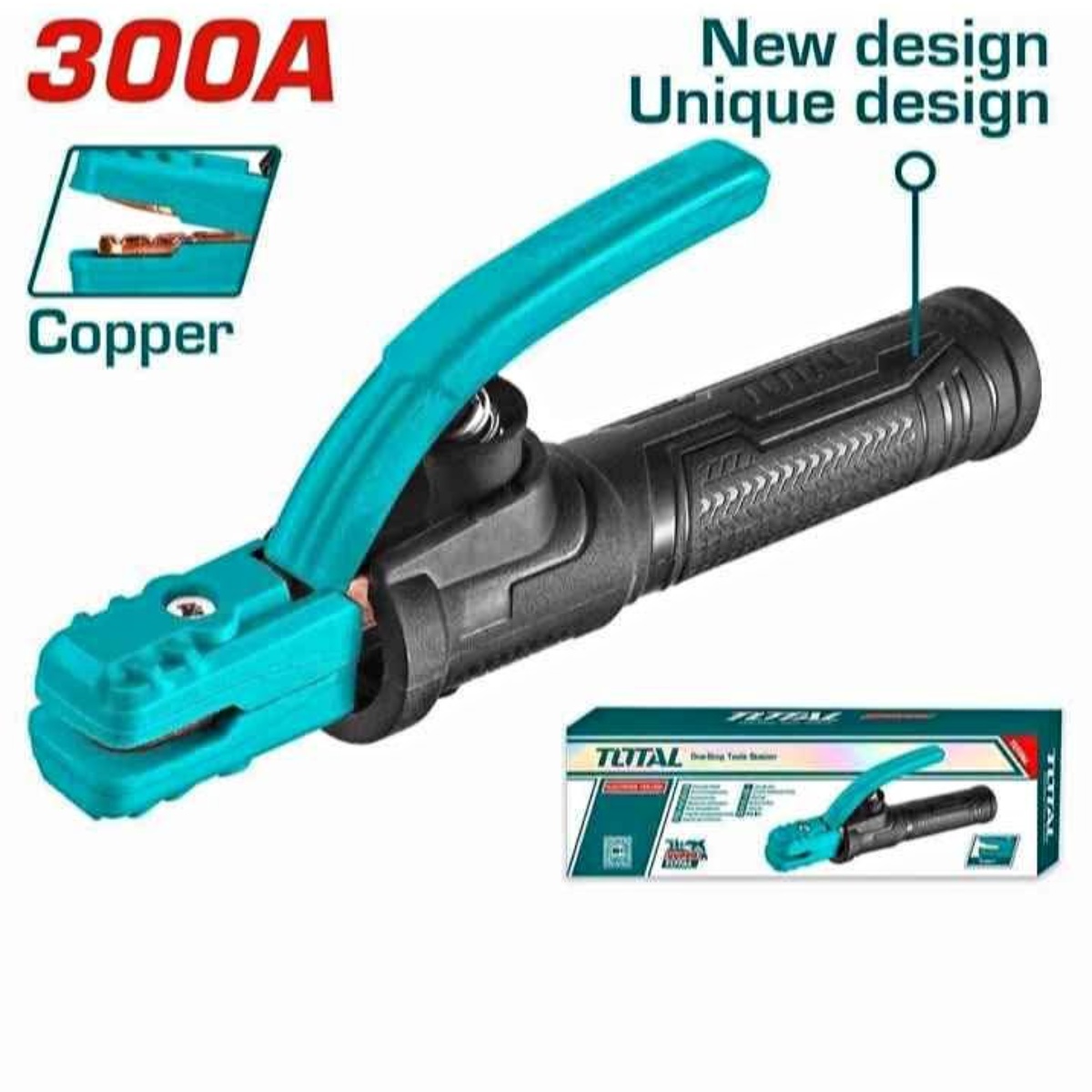 Pinza Porta Electrodo o Antorcha de 300A