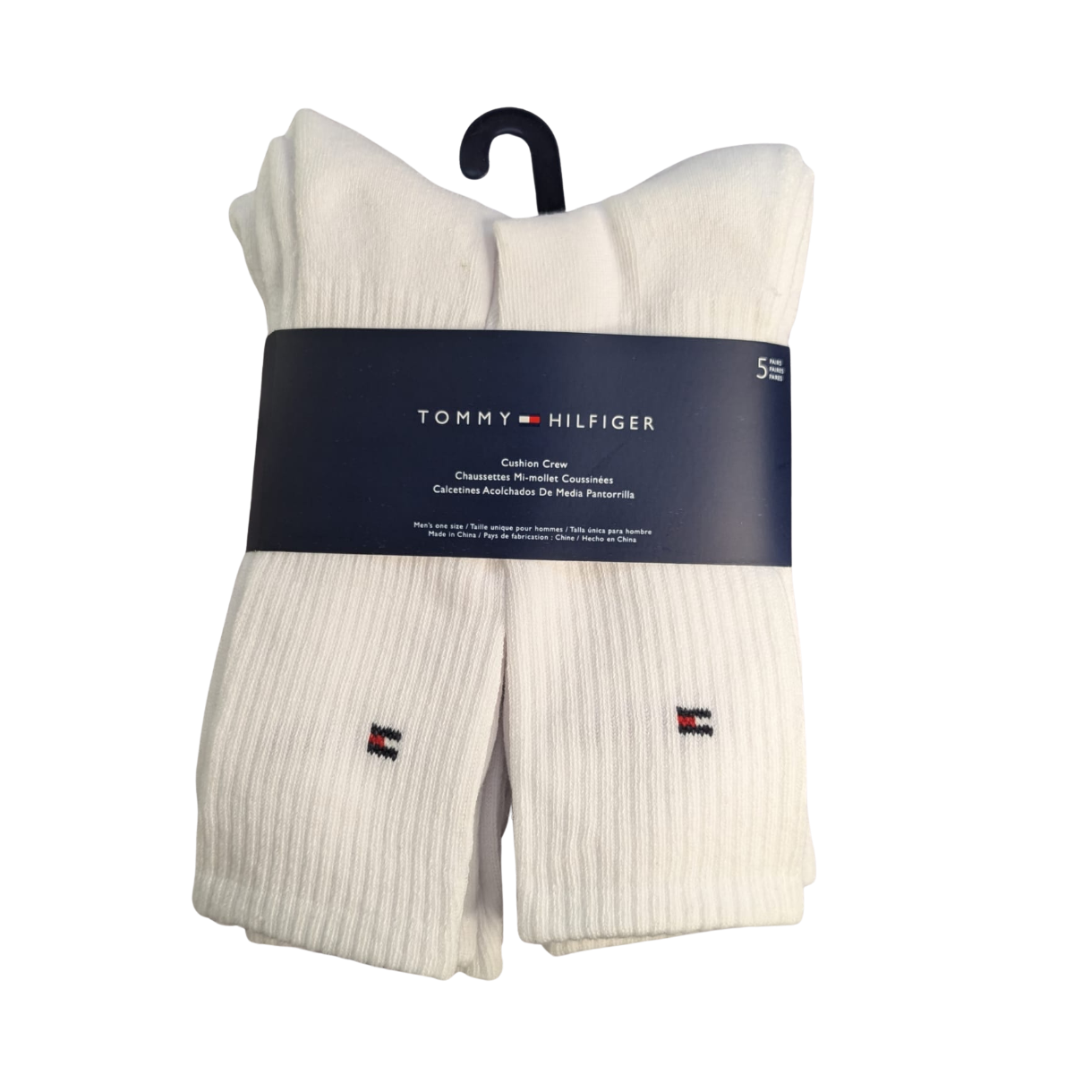 Calcetines Tommy Hilfiger altos 5 pares.