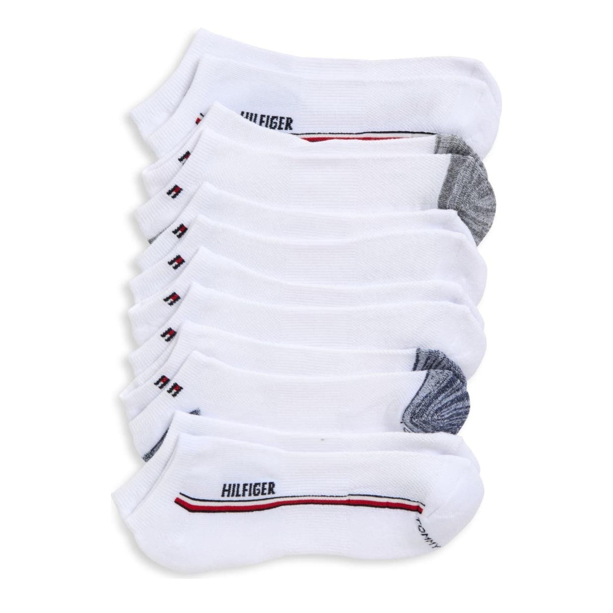 Calcetines Tommy Hilfiger para Hombre – Blancos, Tobilleros, Pack Multipaquete