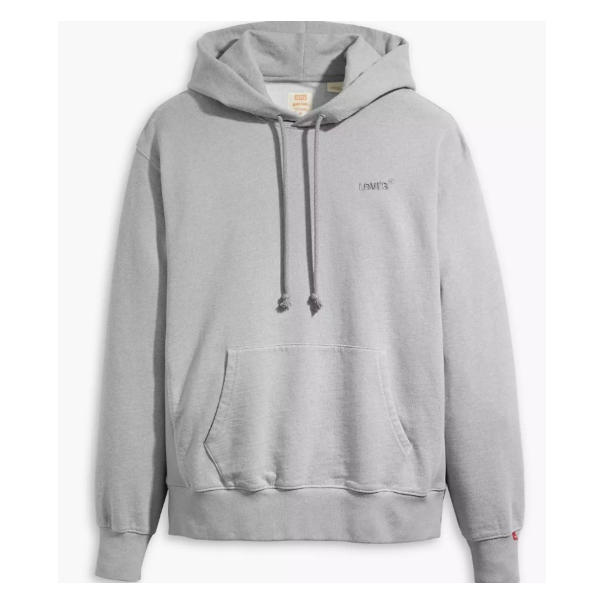 Hoodie Levi’s Gris Claro – Sudadera con Capucha Unisex