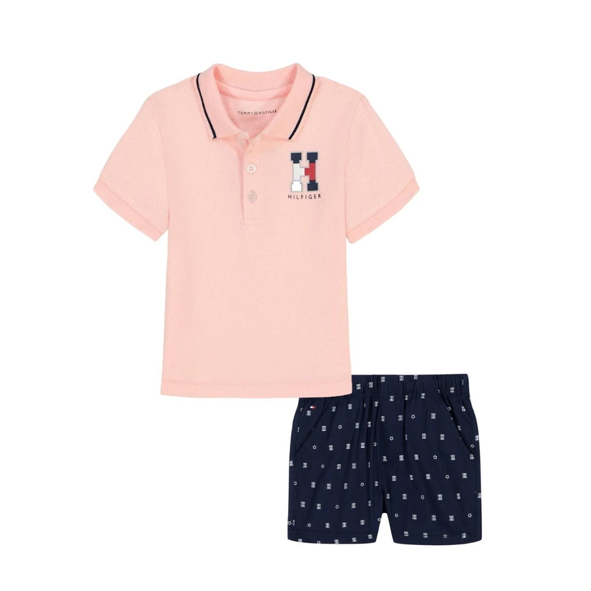 Conjunto Polo y Short Tommy Hilfiger para Niño
